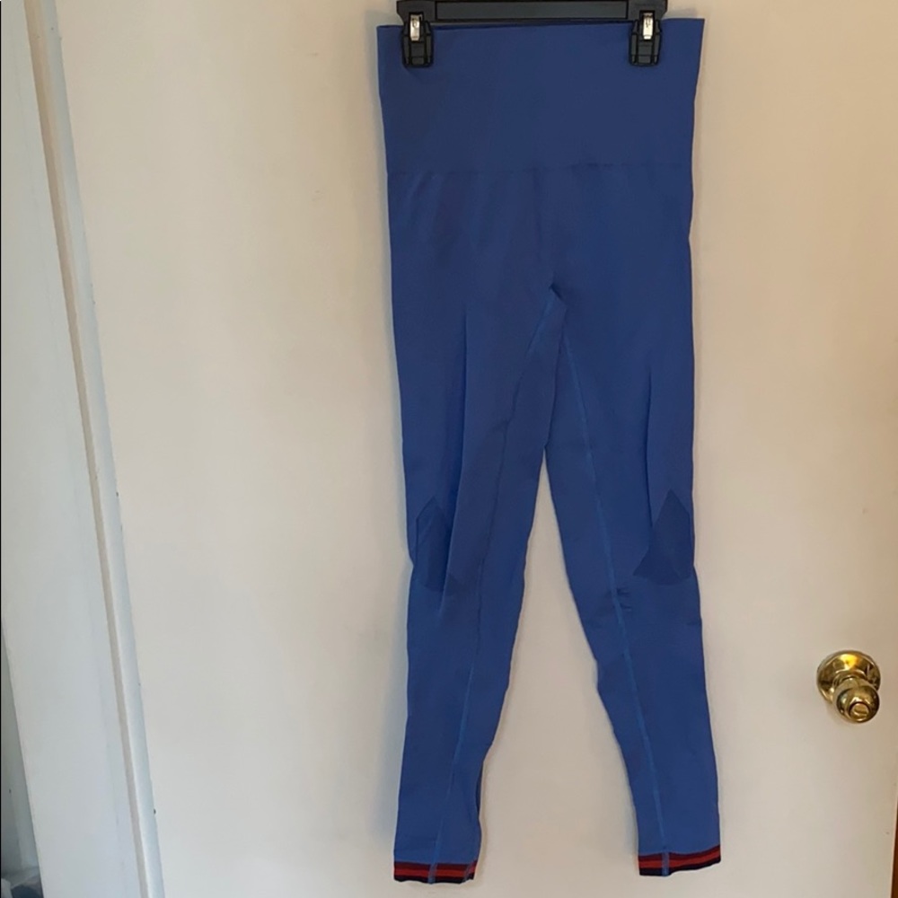 Women's High-Waist Blue Leggings